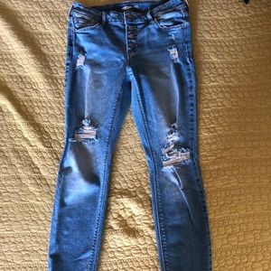 Old navy rockstar super skinny jeans size 6